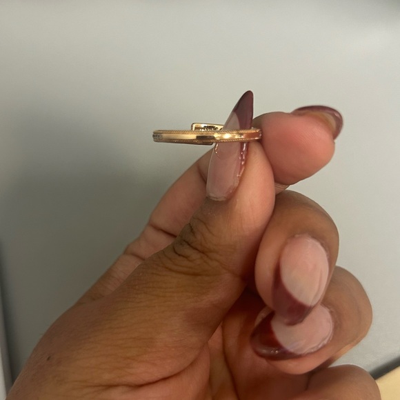 Rose gold ring size 56 (7.5) - Picture 3 of 6